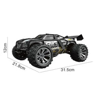 HKM-280723 1:18 Scale 2.4G Remote Control 4WD High-Speed On-Road Car, 35 km/h, 50m Range, TPR Wheels