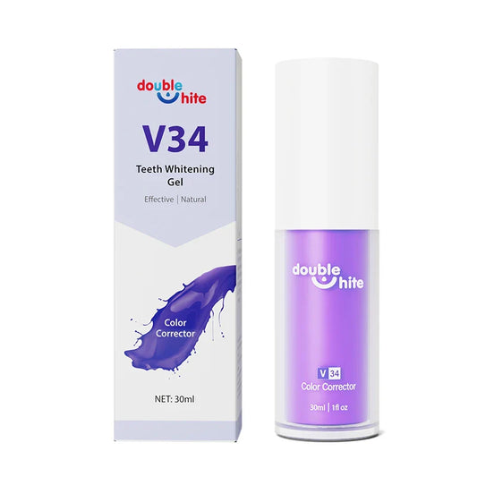 HKM-602451 V34 Purple Teeth Whitening Essence with Mint Flavor for Professional Results