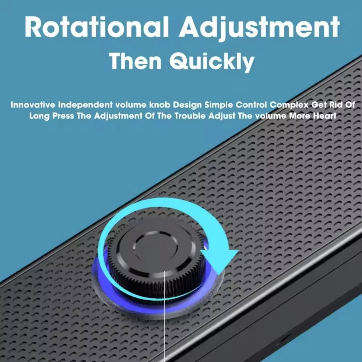 KTX-845011 4D Surround Sound Soundbar with Bluetooth and AUX Connectivity for TVs and Computers - Model 3511