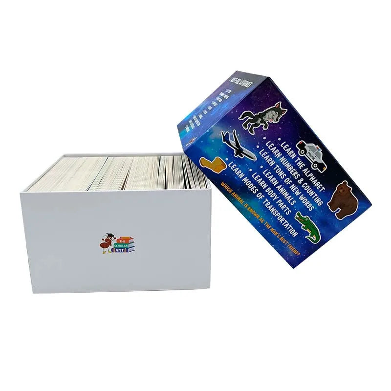 KTX-729875 Custom Thickness Cardboard Learning Cards for Kids Education in Schools