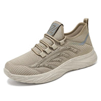 HKM-590163 B-5103Men's Elastic Breathable Mesh Fly Knit Shoes China Anti Odor Sneaker Manufacturer
