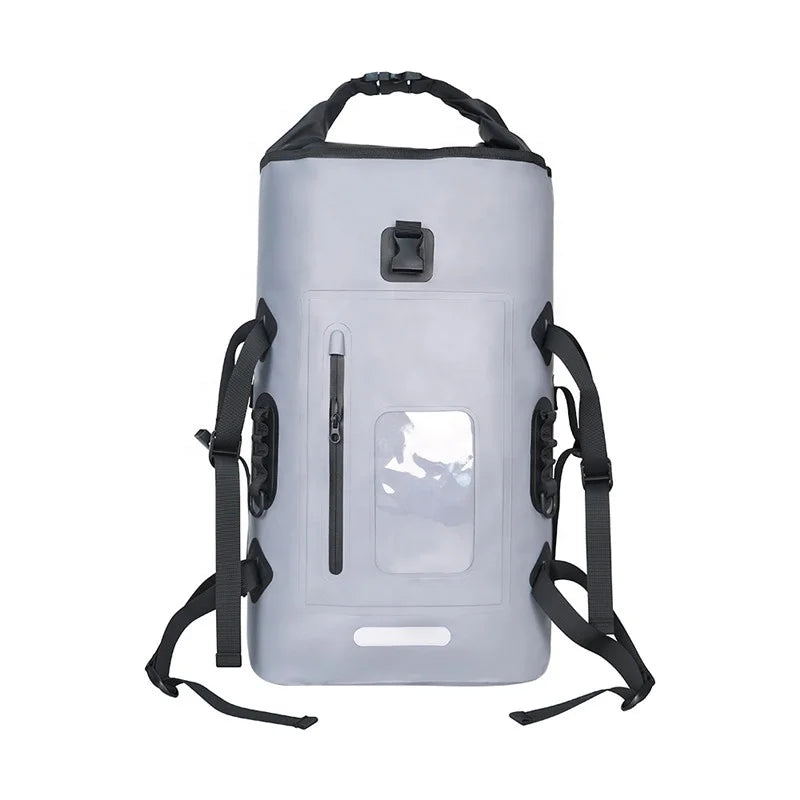 HKM-469779 Waterproof Foldable Backpack 32L with Flipper Pocket for Outdoor Activities and Camping