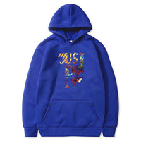 HKM-456787 Custom Men's Sweatshirt Hoodie Autumn and Winter Padded Trend Printed Pullover Men's Fashion Casual Sports Sweatshirt