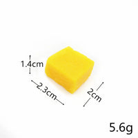 KI liangpeng Simulation PVC fruit block Strawberry Hami melon cut model DIY food accessory decoration photography prop