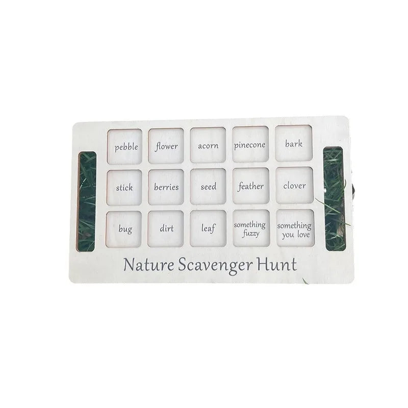 KTX-065619 Daily Routine Wooden Chore Board Planner with Checklist Lines