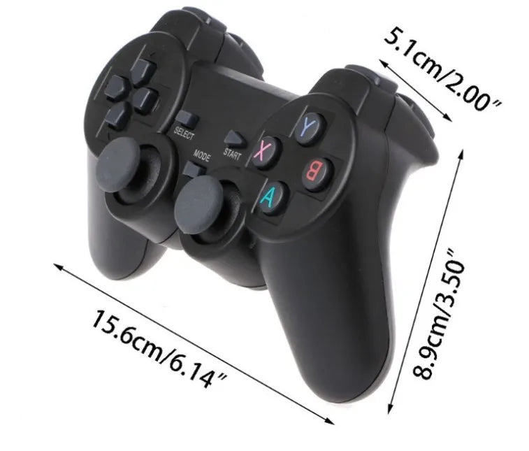HKM-855635 Wireless Gamepad Controller for Android TV, PC, and Mobile Devices - Black, 2.4G Connectivity