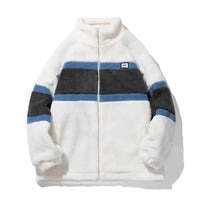 HKM-570899 Men's Lamb Fleece and Thick Cotton Stand Collar Puffer Jacket Winter Clothing Jacket for Men Men's Jackets
