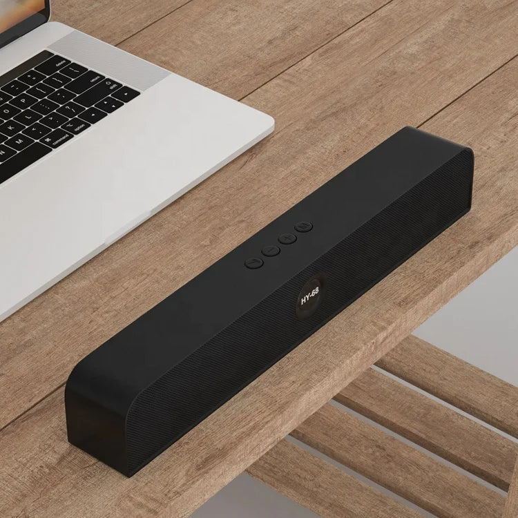 KTX-533139 Wireless RGB Sound Bar with Bluetooth Subwoofer for Desktop and Home Audio Setup