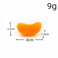 KI liangpeng Simulation PVC fruit block Strawberry Hami melon cut model DIY food accessory decoration photography prop