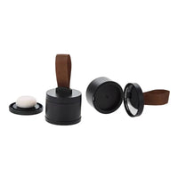 HKM-751635 Customisable Loose Powder Makeup Jar with Sponge Ball Applicator