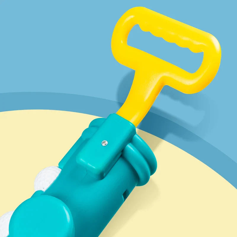 KTX-626131 Kids Plastic Golf Set with Mini Clubs and Balls for Indoor and Outdoor Play