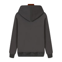 HKM-784467 3D LOGO High Street Cotton Hoodie Embroidered Hip High Quality Autumn Sports Solid Color With Graphics Hoodie for Men