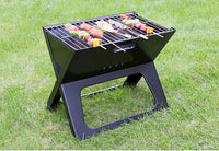 HKM-453971 Portable Folding Charcoal BBQ Grill for Outdoor Camping and Picnic