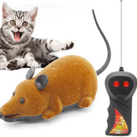 HKM-046739 Remote Control Electric Mouse Toy for Cats - Interactive Chasing Kitten Playtime