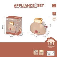 HKM-410643 Mini Electric Kitchen Appliances Toy Set for Pretend Play with Light and Sounds, Ages 2-12, EPT812597