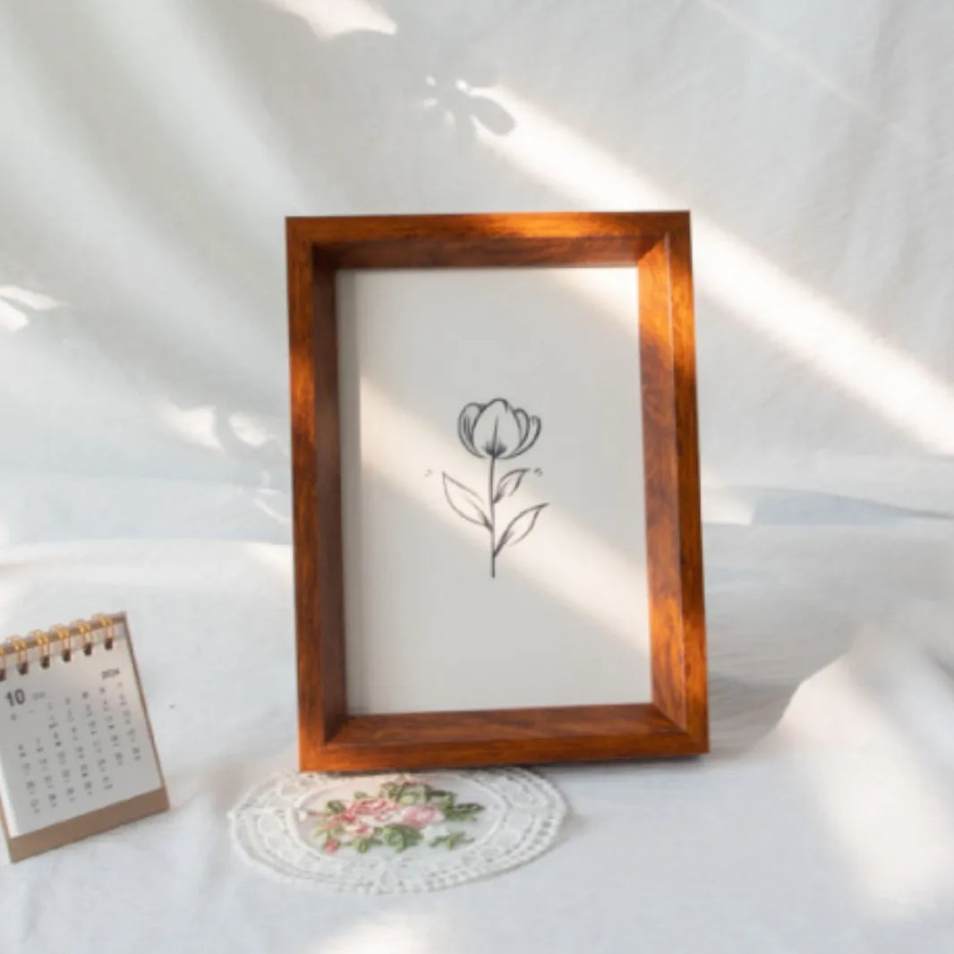 KTX-407699 Handmade Wooden Photo Frame - Custom Size, Environmentally Friendly Materials