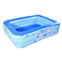 HKM-208787 Spacious Inflatable Swimming Pool for Family Fun, Indoor and Outdoor Use