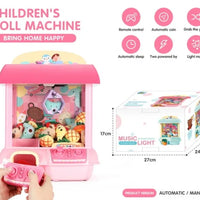 HKM-245651 Mini Claw Machine Toy with Plush Toys for Kids - Fun Crane Game for Ages 5 and Up