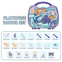 HKM-098771 Kids Doctor Role Play Medical Toy Set for Early Education - Pretend Play Doctor Kit