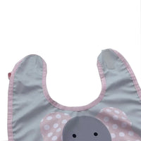 HKM-047763 Eco-Friendly Waterproof Long Sleeve Baby Bibs