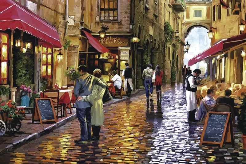 KTX-514323 Custom 1000 Piece Jigsaw Puzzle Featuring Famous Painting Scenery for Educational Decompression Activities