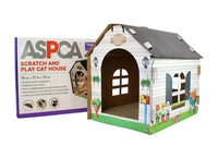HKM-274963 Sustainable Corrugated Paper Cat Scratcher Tent for Playful Cats