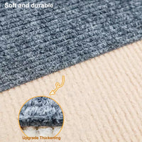 HKM-193619 Cat Scratching Pad and Climbing Frame with Trimable Non-Sticky Carpet