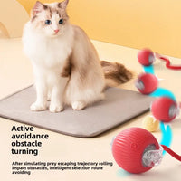 HKM-669331 Automatic Eco-Friendly Cat Toy Ball for Self-Entertainment and Exercise