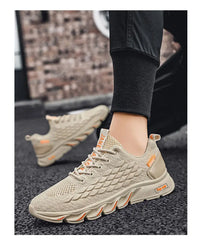 HKM-229715 JSYWD-259Men's Casual Sneakers Thick Sole Fashion Trend Sneakers Fresh Breathable Upper Comfortable Soft Sole