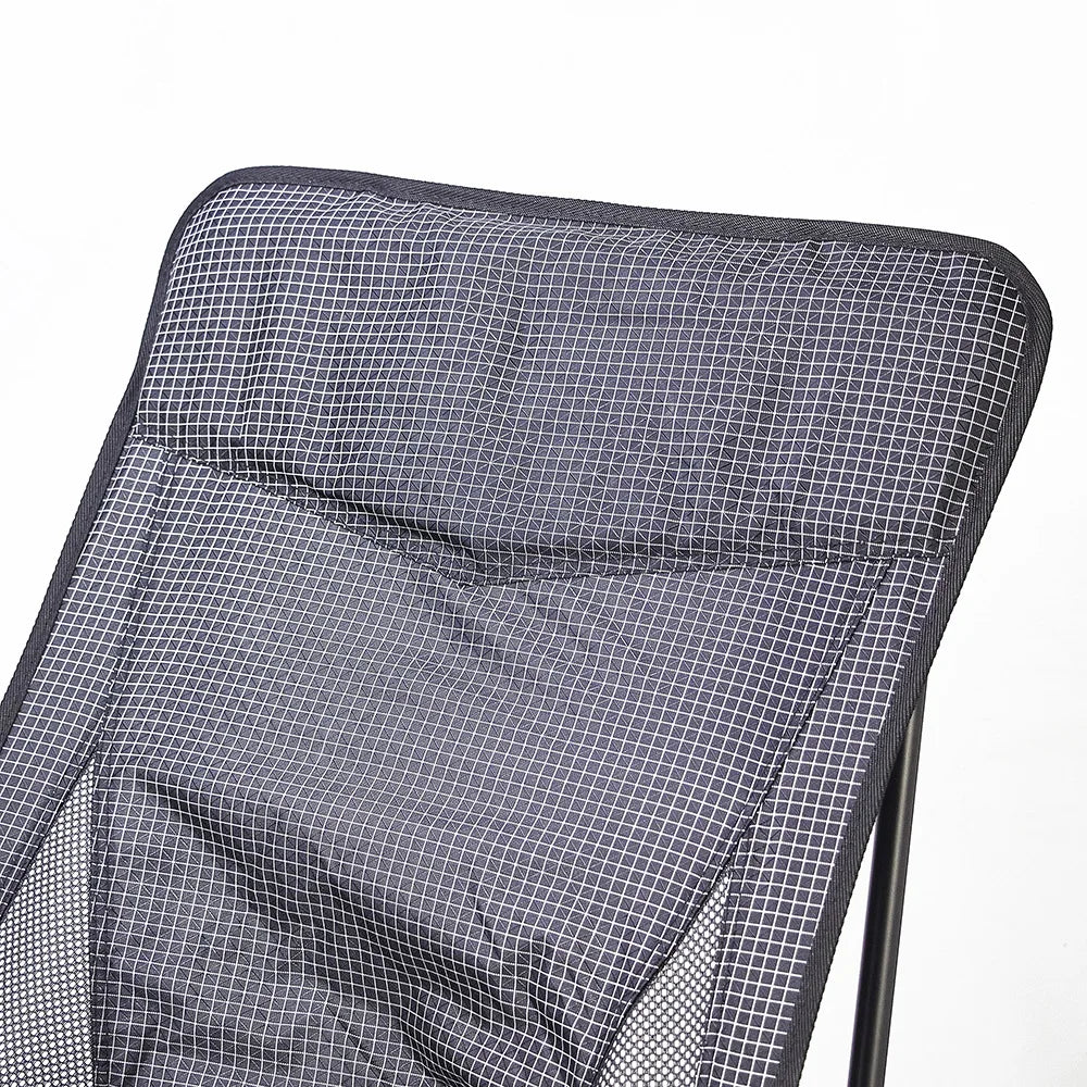 HKM-552275 Portable Folding Aluminum Alloy Chair for Outdoor Activities, Camping, Fishing, and Beach Leisure