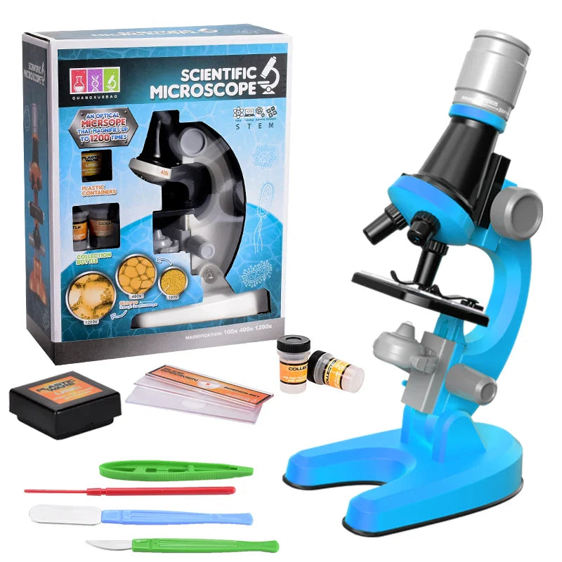 KTX-933395 Children's Microscope Toy for Science and Educational Early Learning Activities