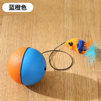 HKM-293075 Automatic Rolling Electric Cat Toy – Interactive Self-Entertainment, Bite-Resistant Design