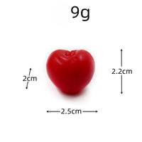 KI liangpeng Simulation PVC fruit block Strawberry Hami melon cut model DIY food accessory decoration photography prop