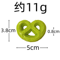 KI liangpeng simulated food, cookies, PVC cookie models, personalized decorative items, Daoying student small gift