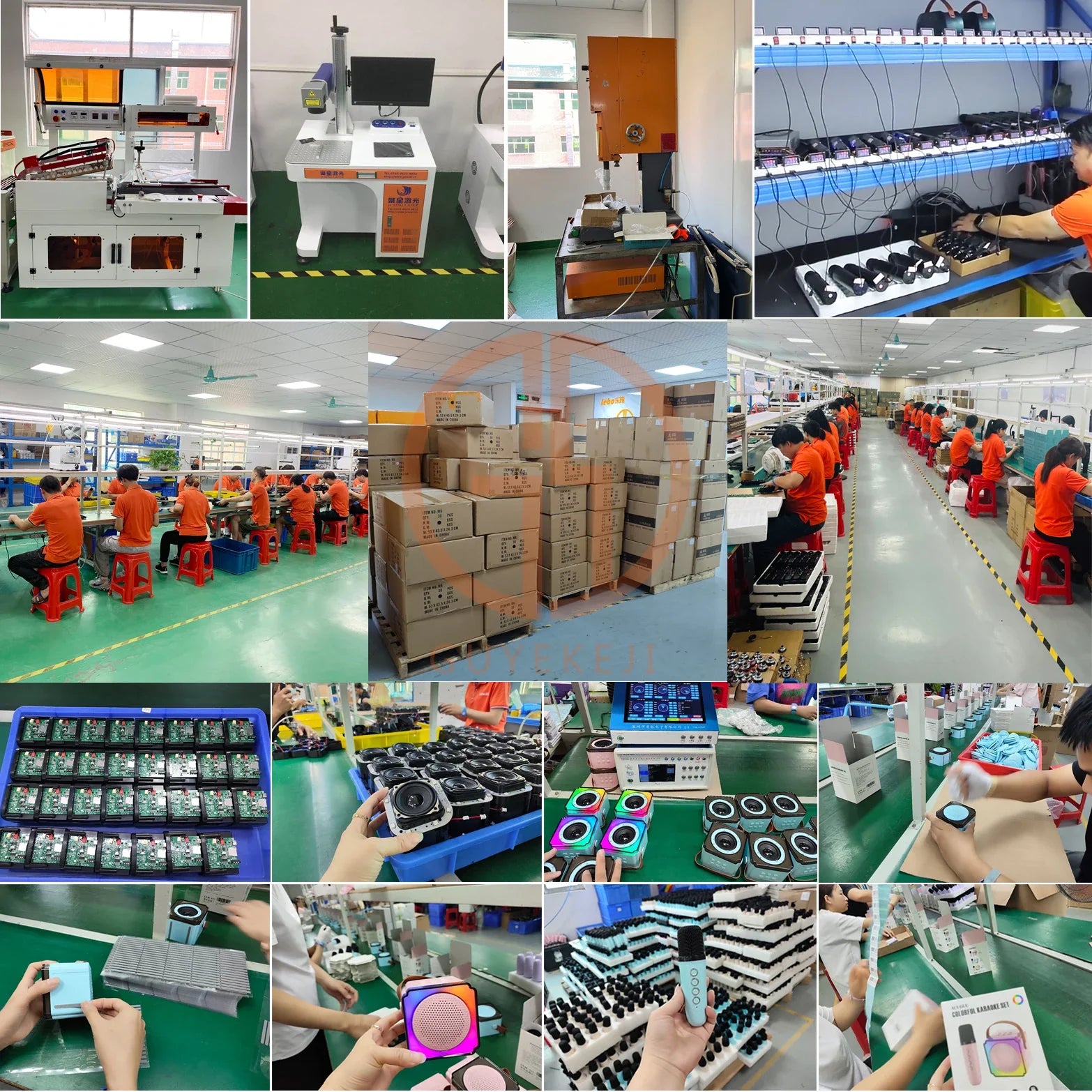 KTX-136467 Portable Mini Speaker with Wireless Dual Microphone for Karaoke and Audio Playback