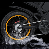 HKM-3462355 Adult Electric Bicycle Powered by 2000W Motor, 20 MPH Top Speed, 60V System and 60V 40.0Ah Battery for Daily Commuting