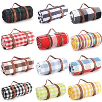 Oversized 2x2m Family Picnic Blanket: Waterproof Oxford Mat for Outdoor Adventures Portable, Washable, and Built to Last.
