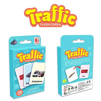 HKM-905619 Early Learning Math Educational Cards - 36 Piece Set for Kids