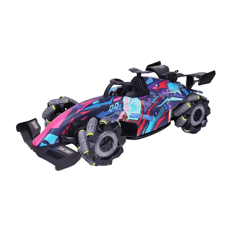 HKM-459219 Remote Control LED Racing Car for Kids - 2.4G Wireless Stunt Vehicle Suitable for Ages 5 and Up
