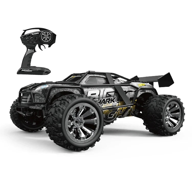 HKM-280723 1:18 Scale 2.4G Remote Control 4WD High-Speed On-Road Car, 35 km/h, 50m Range, TPR Wheels