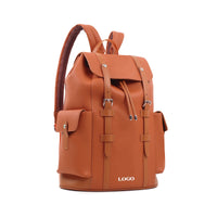 NOVOTE Outdoor Large Capacity Drawstring Pouch Backpack PU Leather Strap Carry System Polyester Multiple Colors Travel