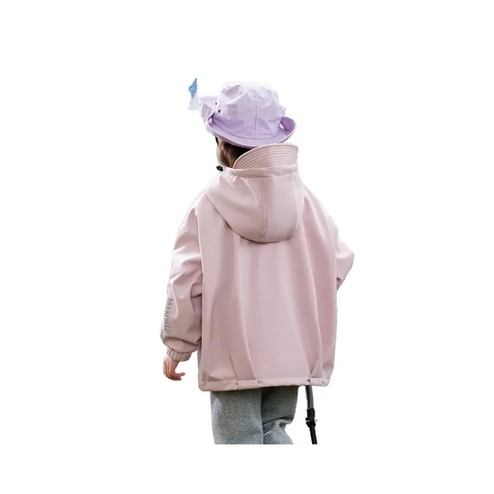 KTX-866963 Girls Softshell Coats & Outwear Comfortable Jacket