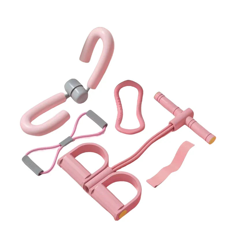 HKM-420051 5-Piece Yoga Kit for Enhanced Flexibility and Balance in Home Fitness Training