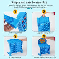 HKM-903315 Mini Bouncing Ball Linking 4 Shots Game - Educational Fun for All Ages