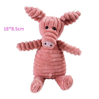HKM-225235 Durable Animal-Shaped Chew Toy for Dogs - Squeaky Plush Training Accessory