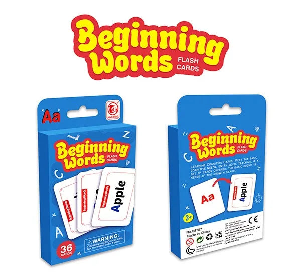 HKM-905619 Early Learning Math Educational Cards - 36 Piece Set for Kids