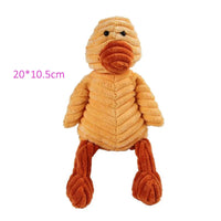 HKM-225235 Durable Animal-Shaped Chew Toy for Dogs - Squeaky Plush Training Accessory