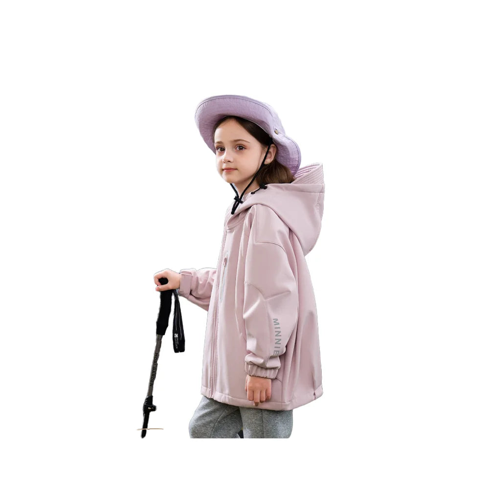 KTX-866963 Girls Softshell Coats & Outwear Comfortable Jacket