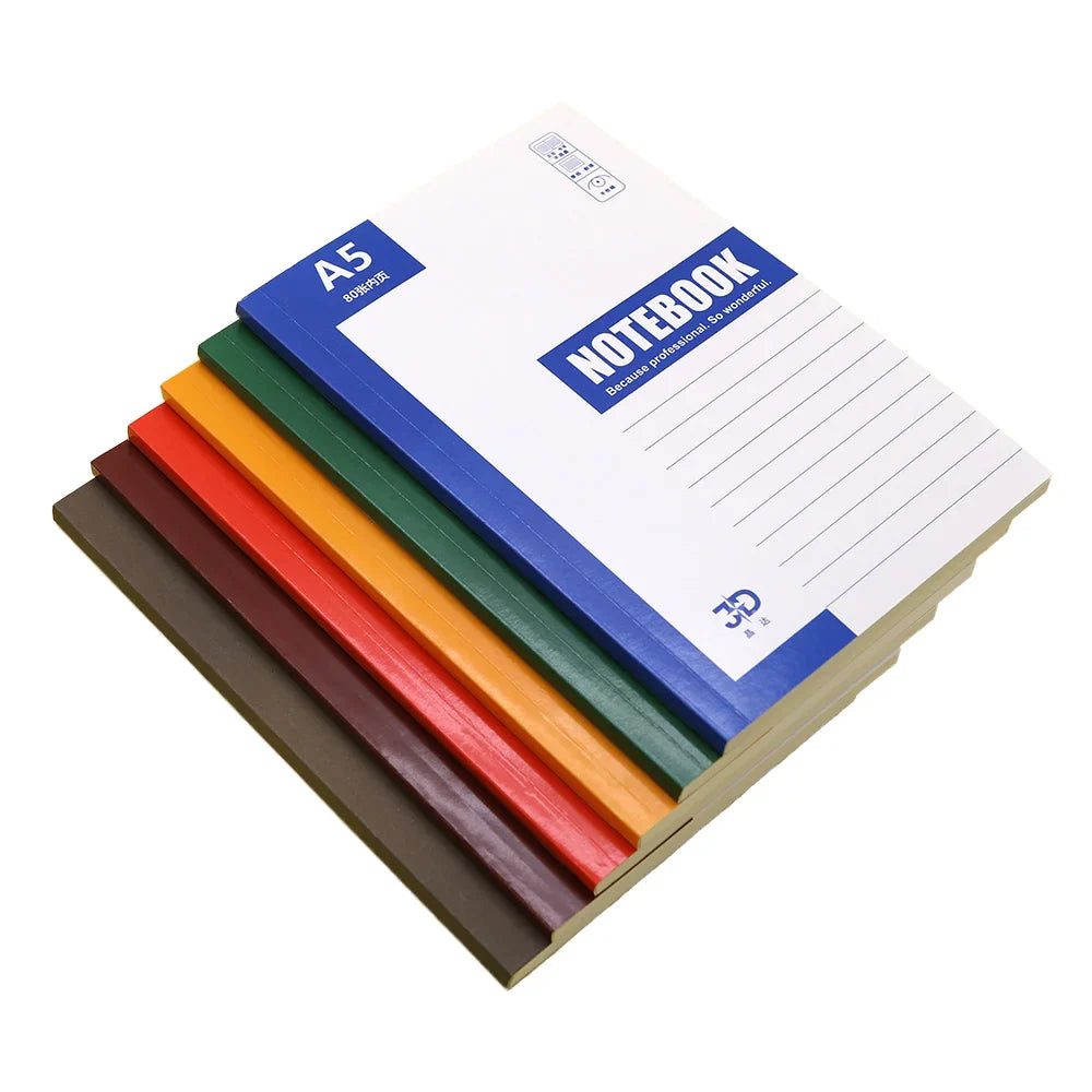 KTX-047507 Custom Soft Cordless A5 Diary Notebook and Thickened B5 Business Exercise Book