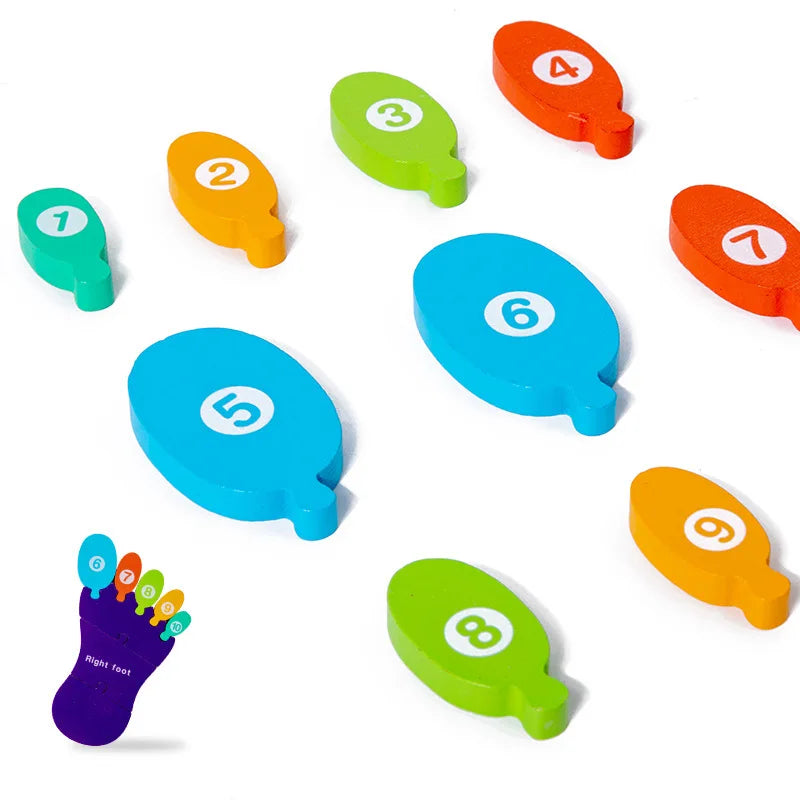 KTX-572947 Cognitive Learning Wooden Puzzle for Early Childhood Development